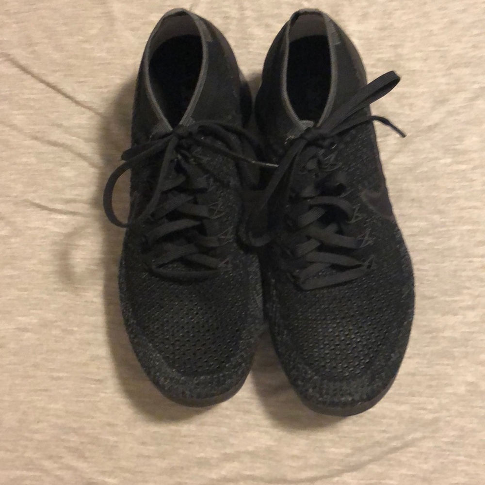 Black Nike shoes